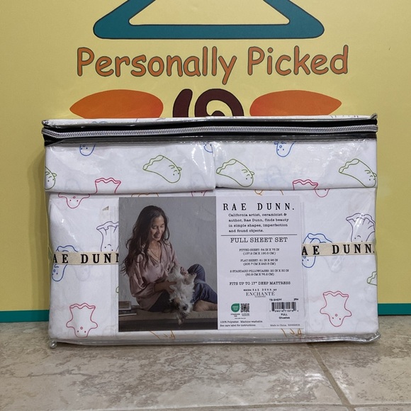 Rae Dunn GHOST Full Sheet Set - Picture 2 of 4